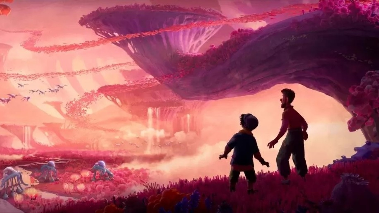 Diretores revelam motivo especial para fazer Mundo Estranho da Disney 1 Clade (Jake Gyllenhaal) e Ethan (Jaboukie Young-White) em pôster de Mundo Estranho (Reprodução / Disney)