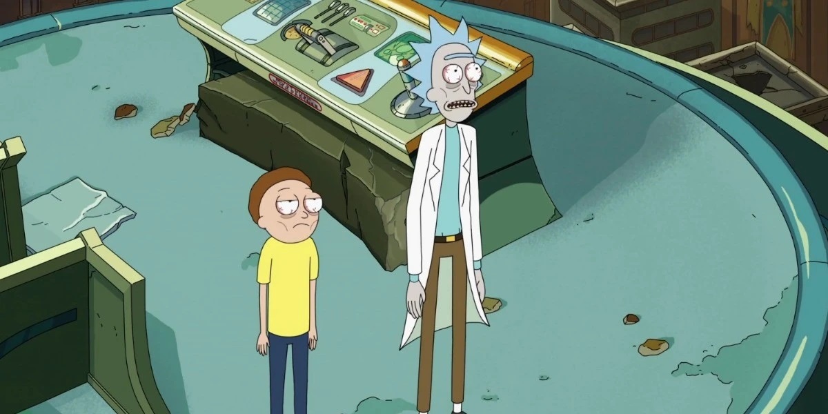 Cena de Rick and Morty