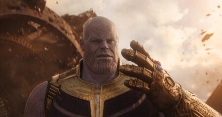 Thanos (Josh Brolin) em Vingadores: Guera Infinita