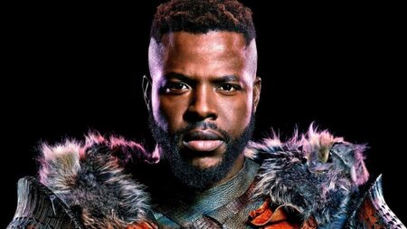 Winston Duke como M'Baku em Pantera Negra (Reprodução / Marvel)