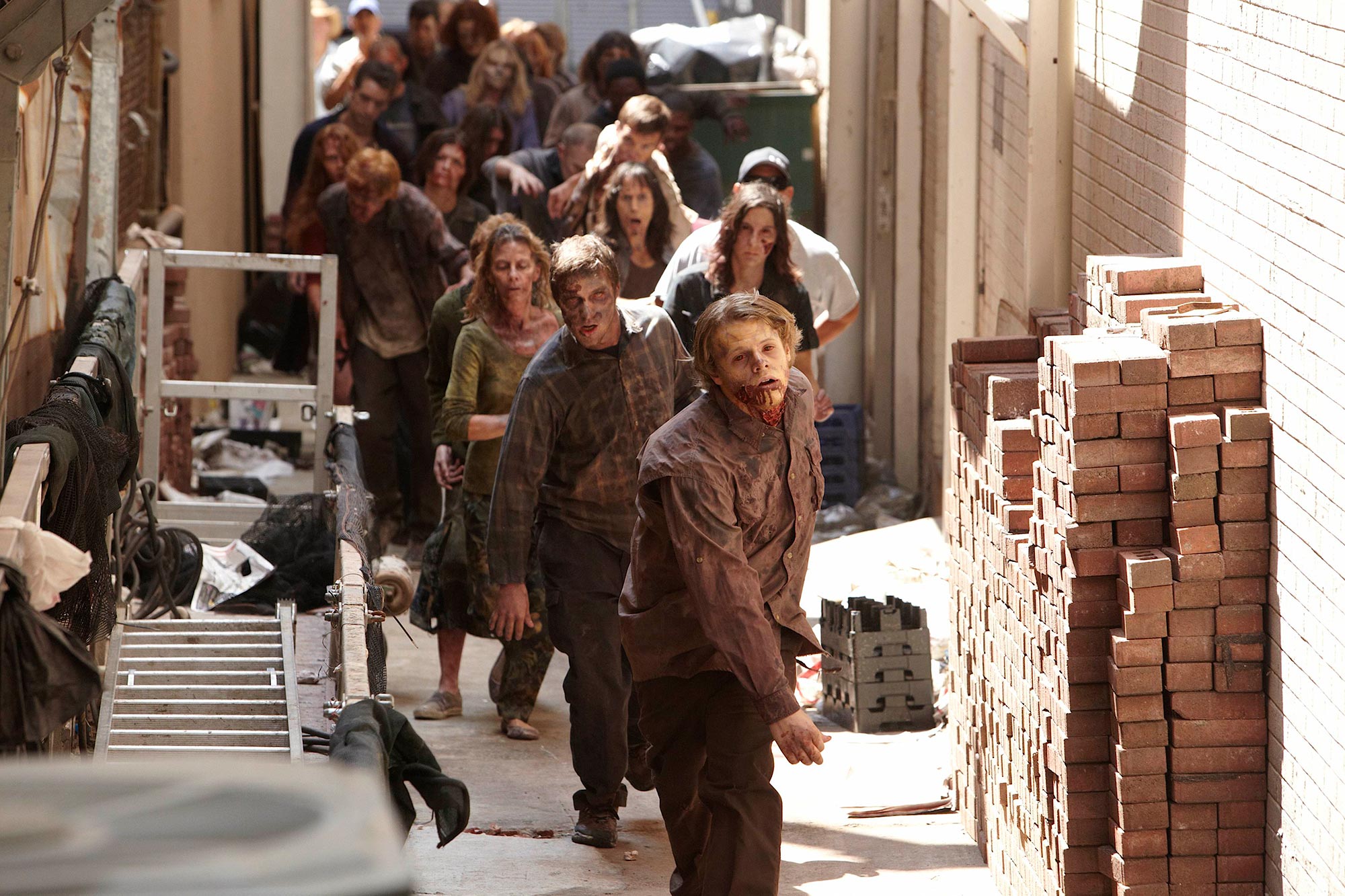 Zombies from the first season of The Walking Dead