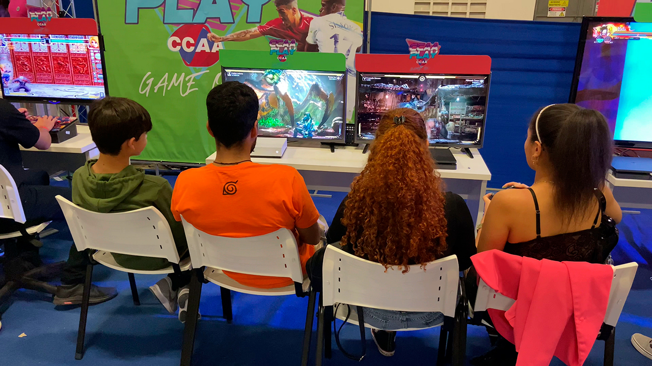 Cobertura especial: Confira tudo que rolou na Anicon 2022 4 Parte da área Game no Anicon 2022
