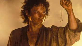 Elijah Wood como Frodo em O Senhor dos Anéis