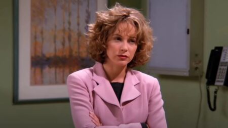 Jennifer Grey em cena de Friends