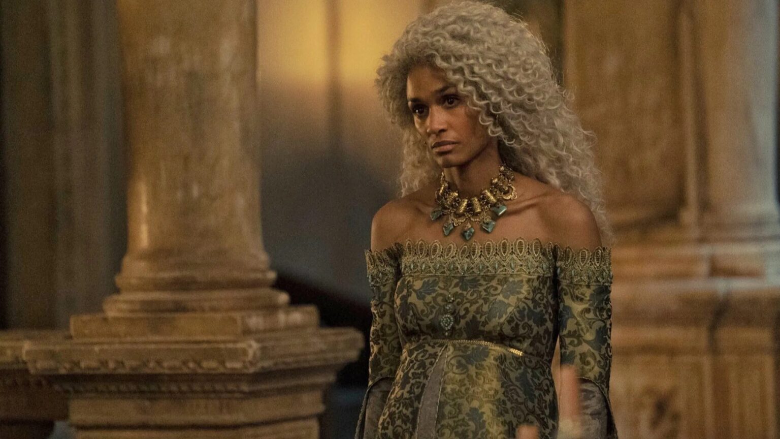 Laena Velaryon (Nanna Blondell) em A Casa do Dragão (Reprodução)