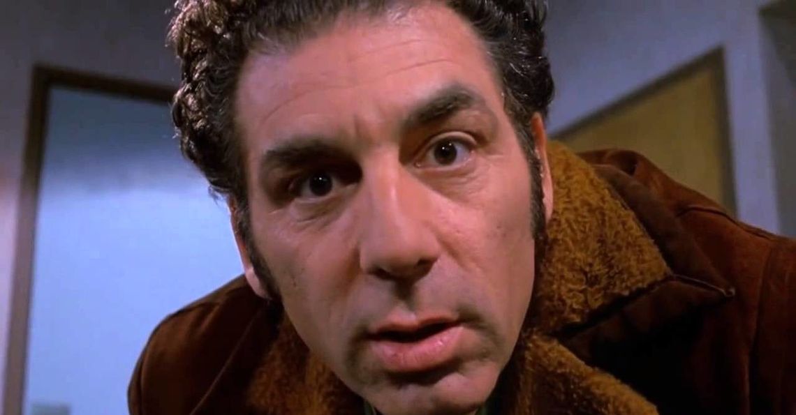 Michael Richards em cena de Seinfeld 