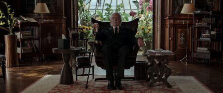 O Telefone do Sr. Harrigan Donald Sutherland como Mr. Harrigan em O Telefone do Sr. Harrigan