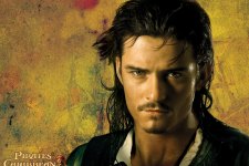 Orlando Bloom como Will Turner em Piratas do Caribe (Divulgação)