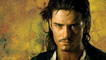 Orlando Bloom como Will Turner em Piratas do Caribe (Divulgação)