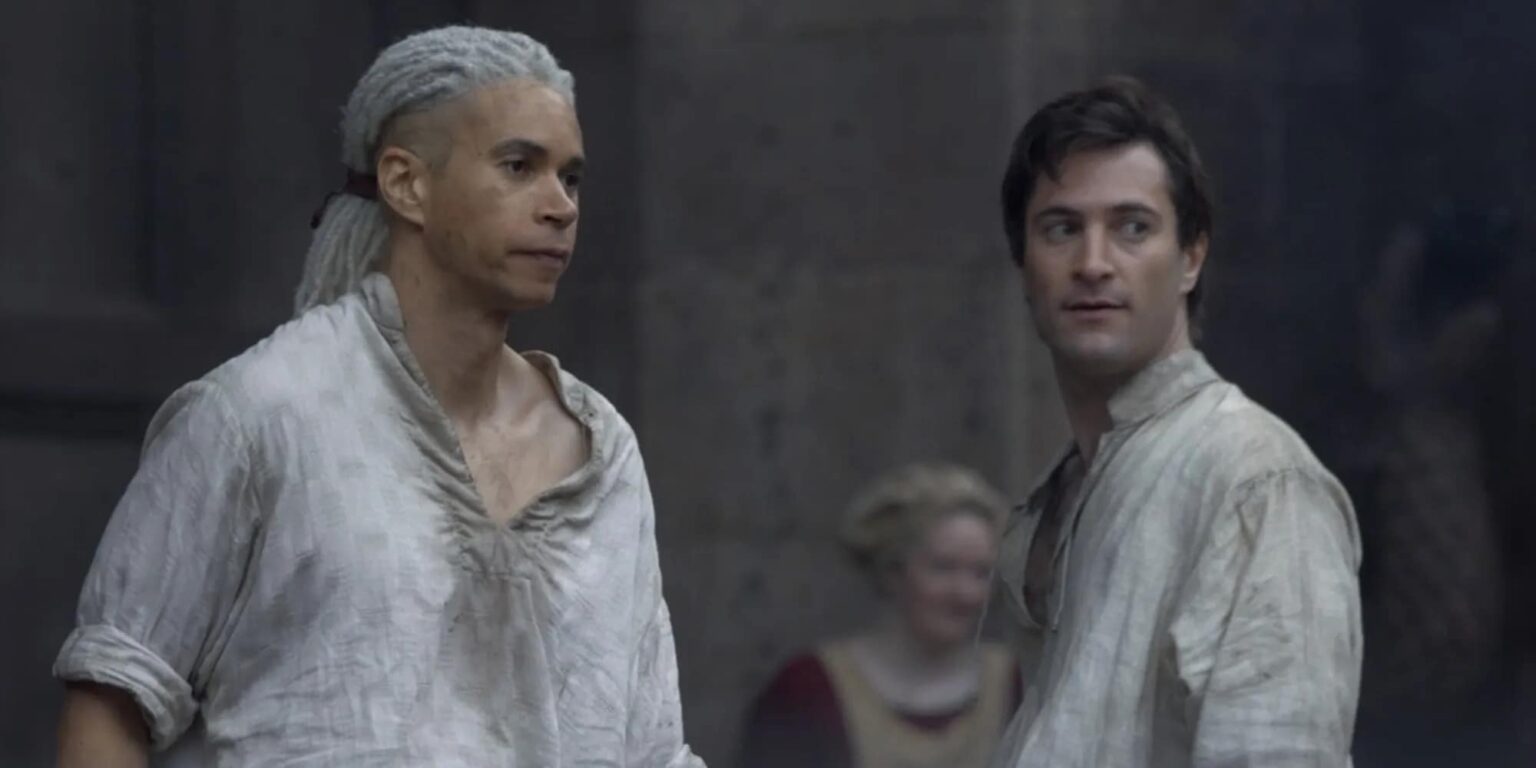 A Casa do Dragão: Laenor cria um grande problema para Rhaenyra e Daemon Qarl Correy e Laenor Velaryon em A Casa do Dragão (Reprodução)