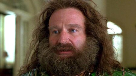 Robbin Williams como Alan Parrish em Jumanji (Reprodução)