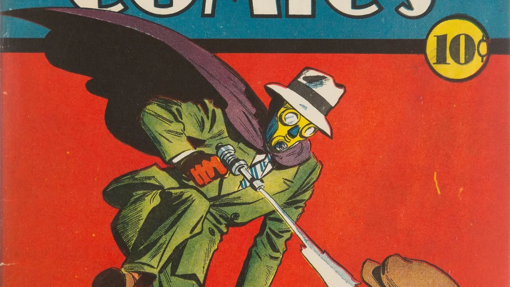 Sandman é 50 anos mais velho do que a maioria pensa 2 Capa de revista com Sandman original, criado por Gardner Fox e lançado em 1939
