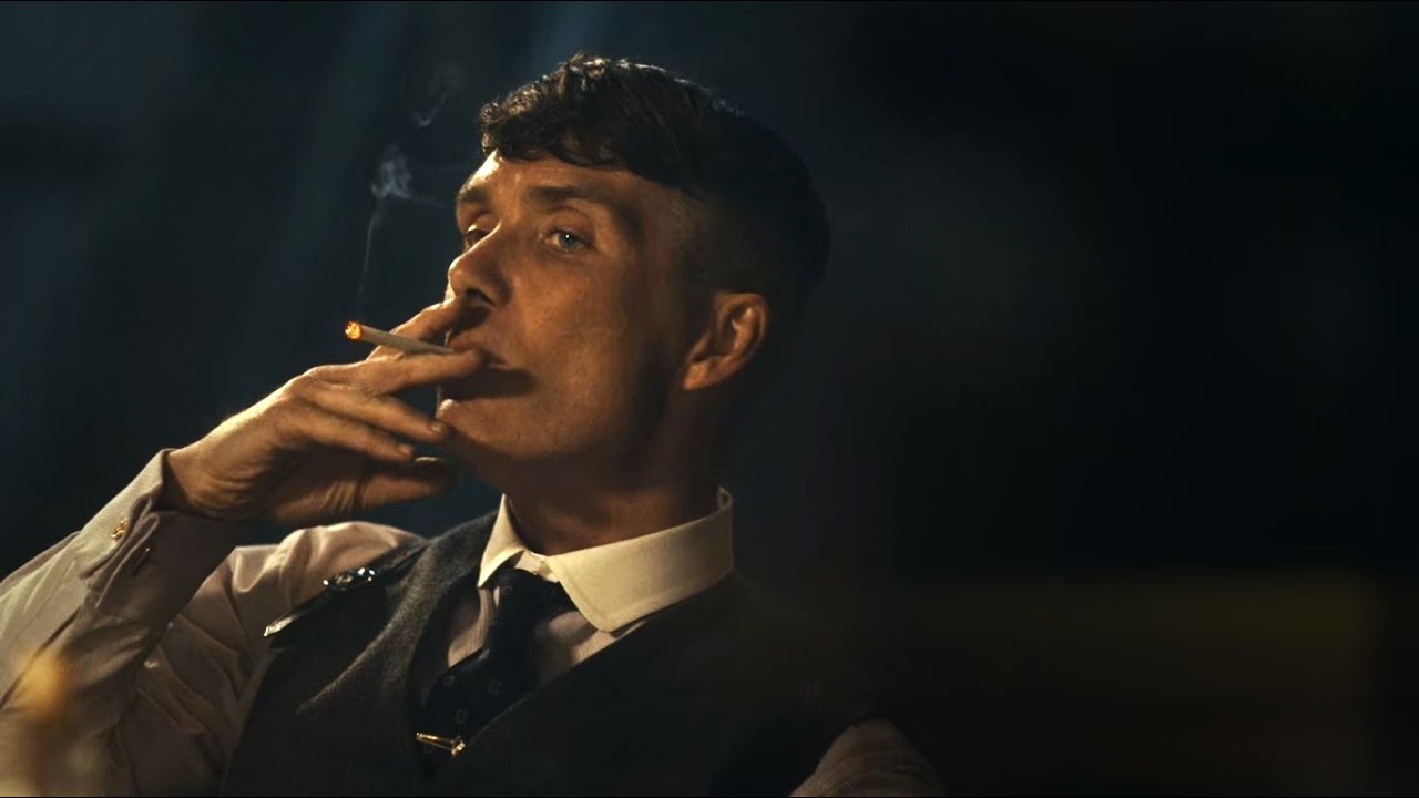 Cillian Murphy como Tommy Shelby em Peaky Blinders