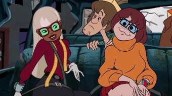 Coco Diablo, Salsicha e Velma em Doces ou travessuras Scooby-Doo! (Reprodução)