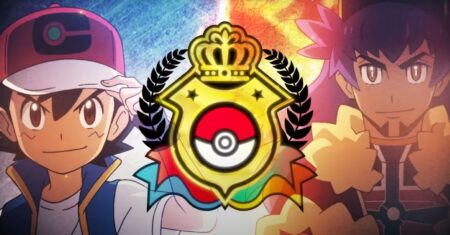Ash e Leon em Pokémon (Reprodução)