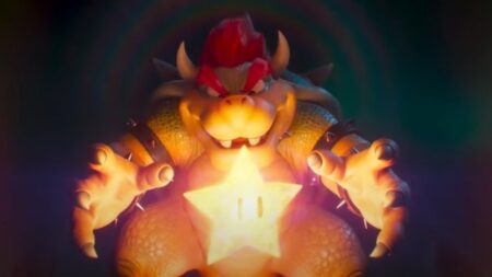 Jack Black como Bowser em Super Mario Bros. Movie (Reprodução)