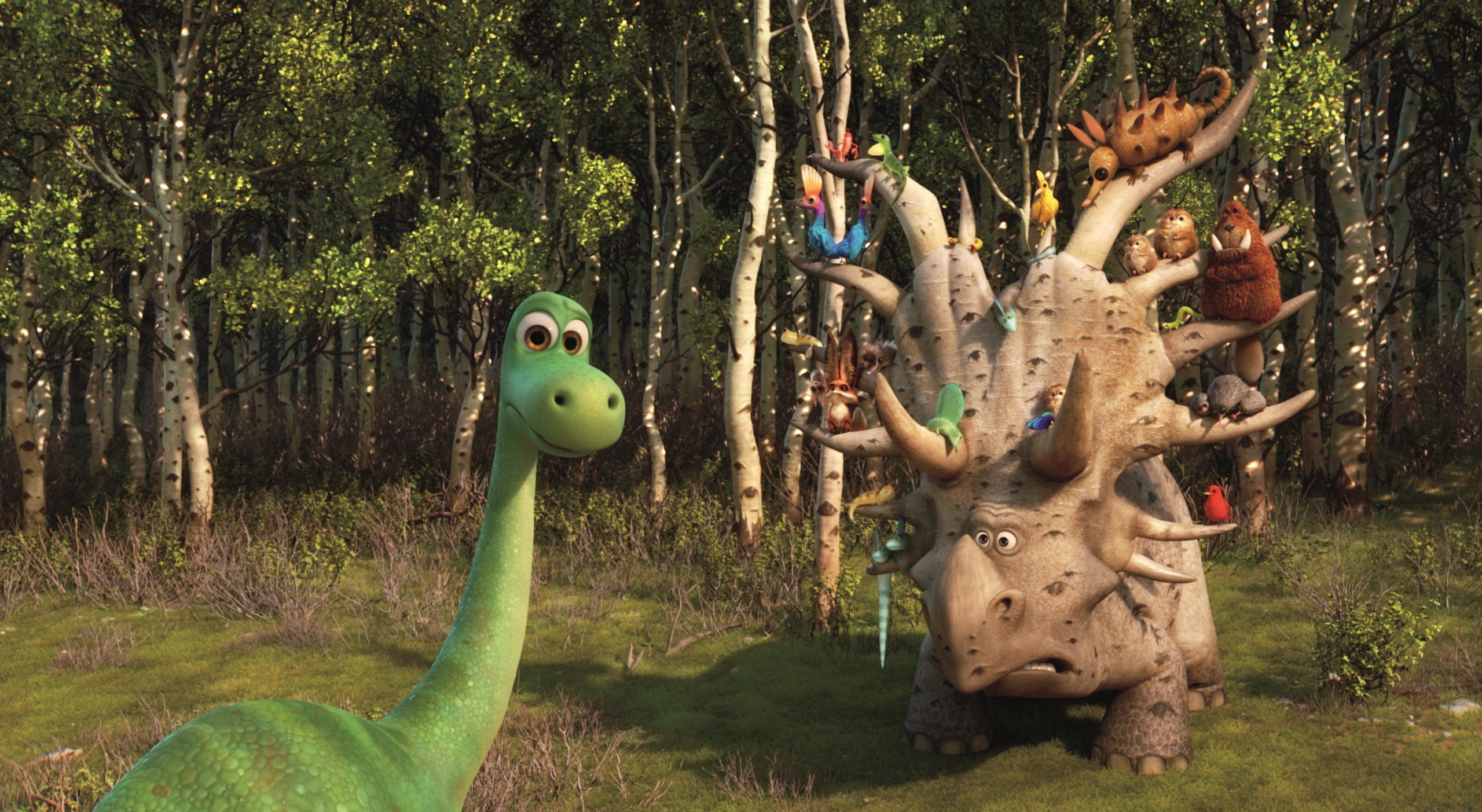 Pixar já teve grande fracasso nos cinemas e menor bilheteria de sua história 5 Cena de O Bom Dinossauro
