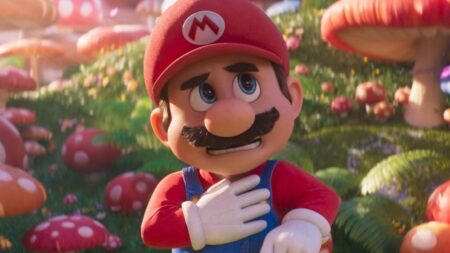 Mario (Chris Pratt) em Super Mario Bros. - O Filme (Reprodução / Illumination)