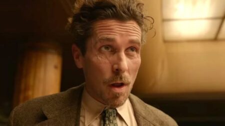 Christian Bale como Burt Berendsen em Amsterdam (Reprodução)