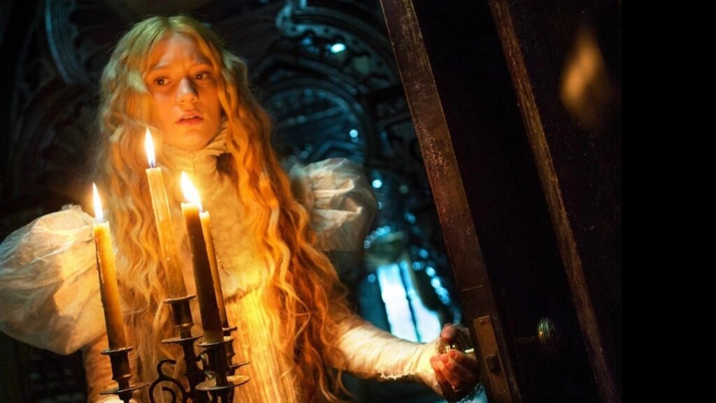 Conheça a história real por trás de A Colina Escarlate Mia Wasikowska como Edith em A Colina Escarlate (Reprodução)