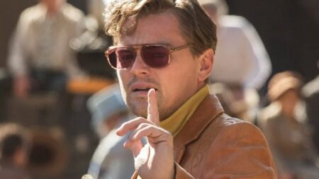 Leonardo DiCaprio como Rick Dalton em Era Uma Vez Em... Hollywood (Reprodução)