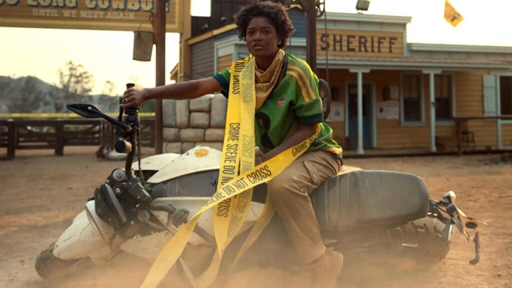 Emerald Haywood (Keke Palmer) em Não! Não Olhe! (Reprodução)