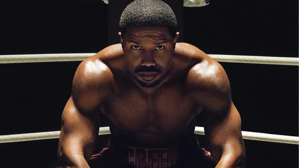 Michael B. Jordan como Adonis Creed em Creed III (Reprodução)
