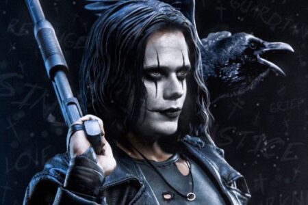 Arte não-oficial de Bill Skarsgard como O Corvo (Reprodução/The Prague Reporter)