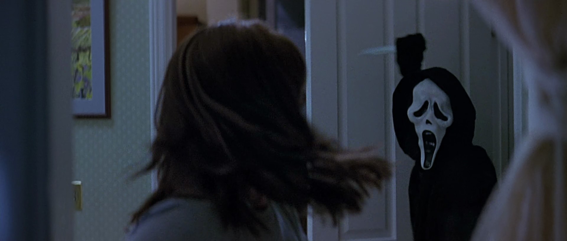 Neve Campbell como Sidney Prescott em Pânico (Reprodução)