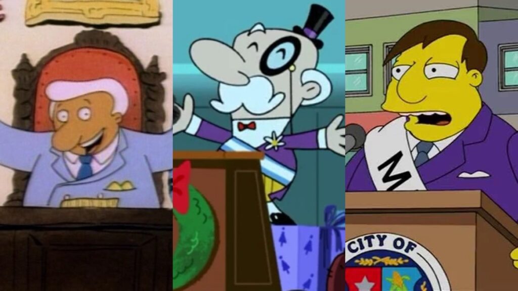 Dia de Eleição! Relembre os políticos e governantes dos desenhos animados Robert, Prefeito e Quimby (Reprodução)