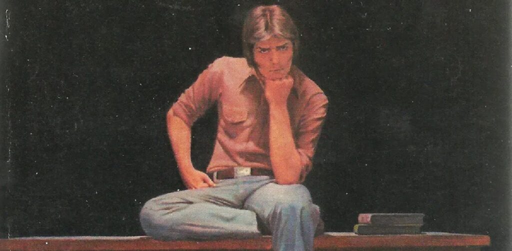 Capa de Rage, de Stephen King, sob o pseudônimo de Richard Bachman (Reprodução)