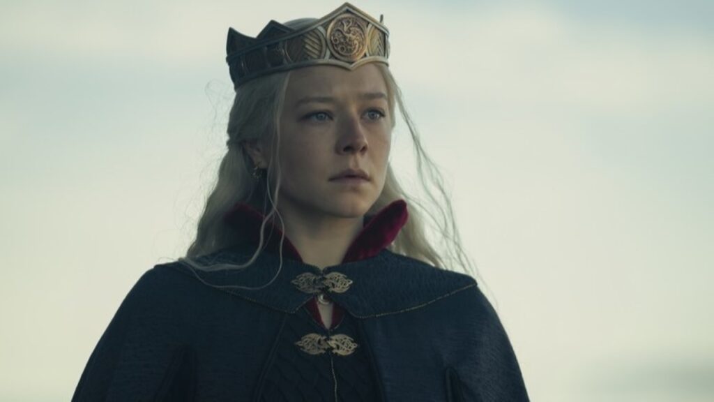Público se choca com episódio final de A Casa do Dragão; confira reações Rhaenyra Targaryen (Emma D'Arcy) em A Casa do Dragão (Reprodução / HBO)