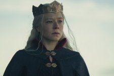 Rhaenyra Targaryen (Emma D'Arcy) em A Casa do Dragão (Reprodução / HBO)
