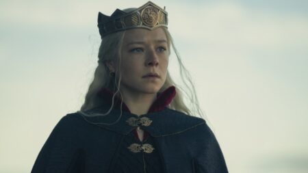 Público se choca com episódio final de A Casa do Dragão; confira reações Rhaenyra Targaryen (Emma D'Arcy) em A Casa do Dragão (Reprodução / HBO)