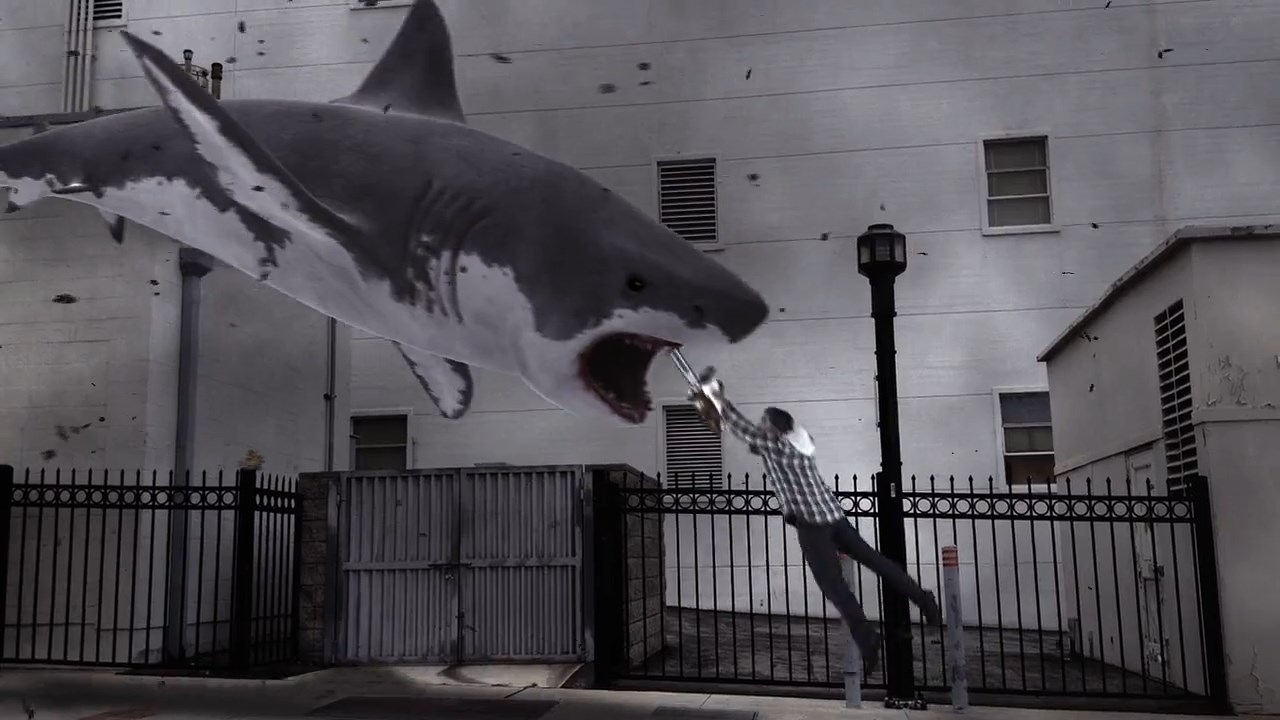 Nix, o mais novo terror americano não existiria sem Sharknado; entenda 3 Cena de Sharknado