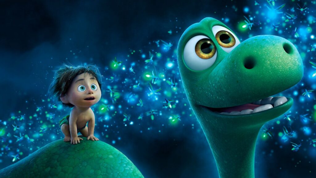 Pixar já teve grande fracasso nos cinemas e menor bilheteria de sua história Cena de O Bom Dinossauro