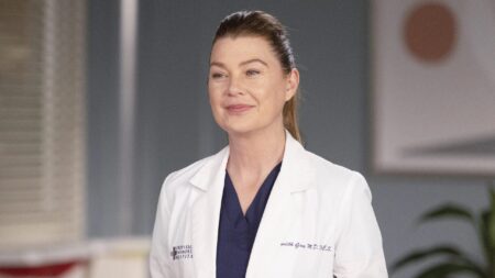 Ellen Pompeo corrige GRANDE ‘erro’ ao abandonar Grey’s Anatomy Ellen Pompeo como Meredith Grey em Grey's Anatomy