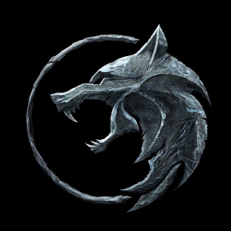 Gwynbleidd, um dos medalhões de The Witcher 