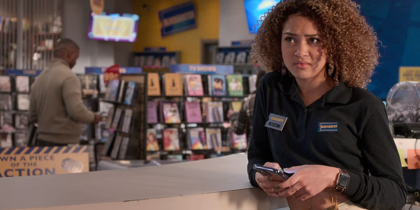 Os cinco personagens mais engraçados de Blockbuster 3 Kamaia Fairburn como Kayla em Blockbuster