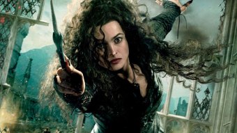 Bellatrix Lestrange (Helena Bonham Carter) em Harry Potter