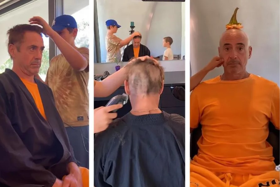 Astro de Homem de Ferro choca ao aparecer totalmente careca em evento 2 Captura de tela 2022 11 22 172156