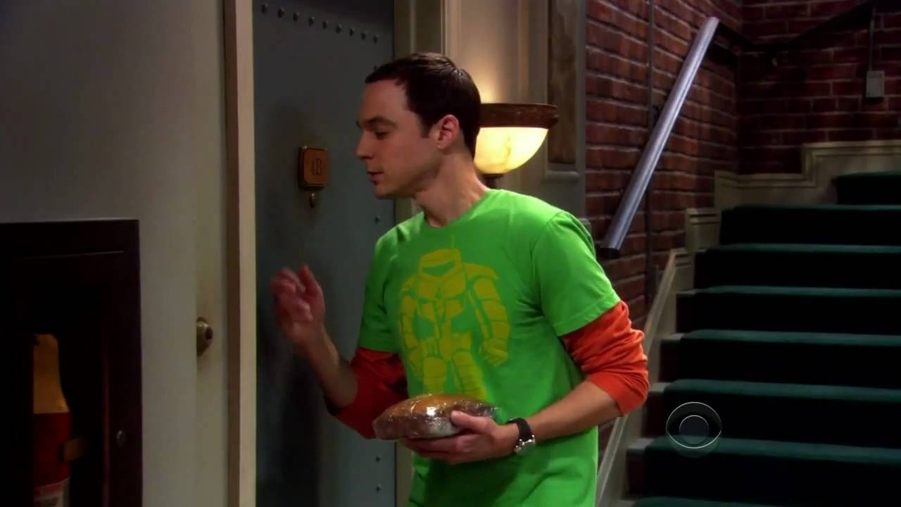 Jim Parsons como Sheldon em The Big Bang Theory (Reprodução)