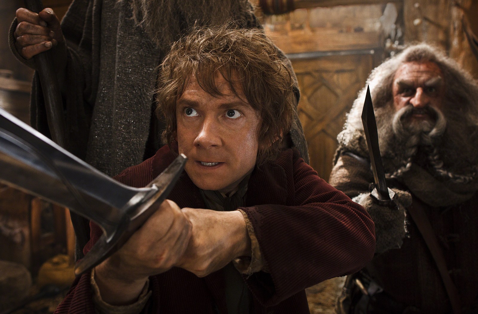 Martin Freeman como Bilbo Baggins em O Hobbit (Reprodução)