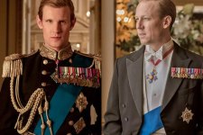 Matt Smith e Tobias Menzies como Príncipe Phillip em The Crown (Montagem Reprodução)