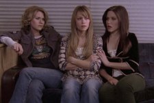 Peyton, Brooke e Haley em cena de One Tree Hill