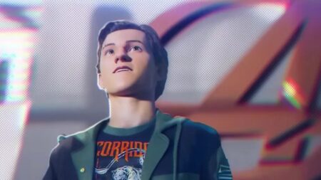 Peter Parker (Tom Holland) no estilo Aranhaverso (Reprodução)