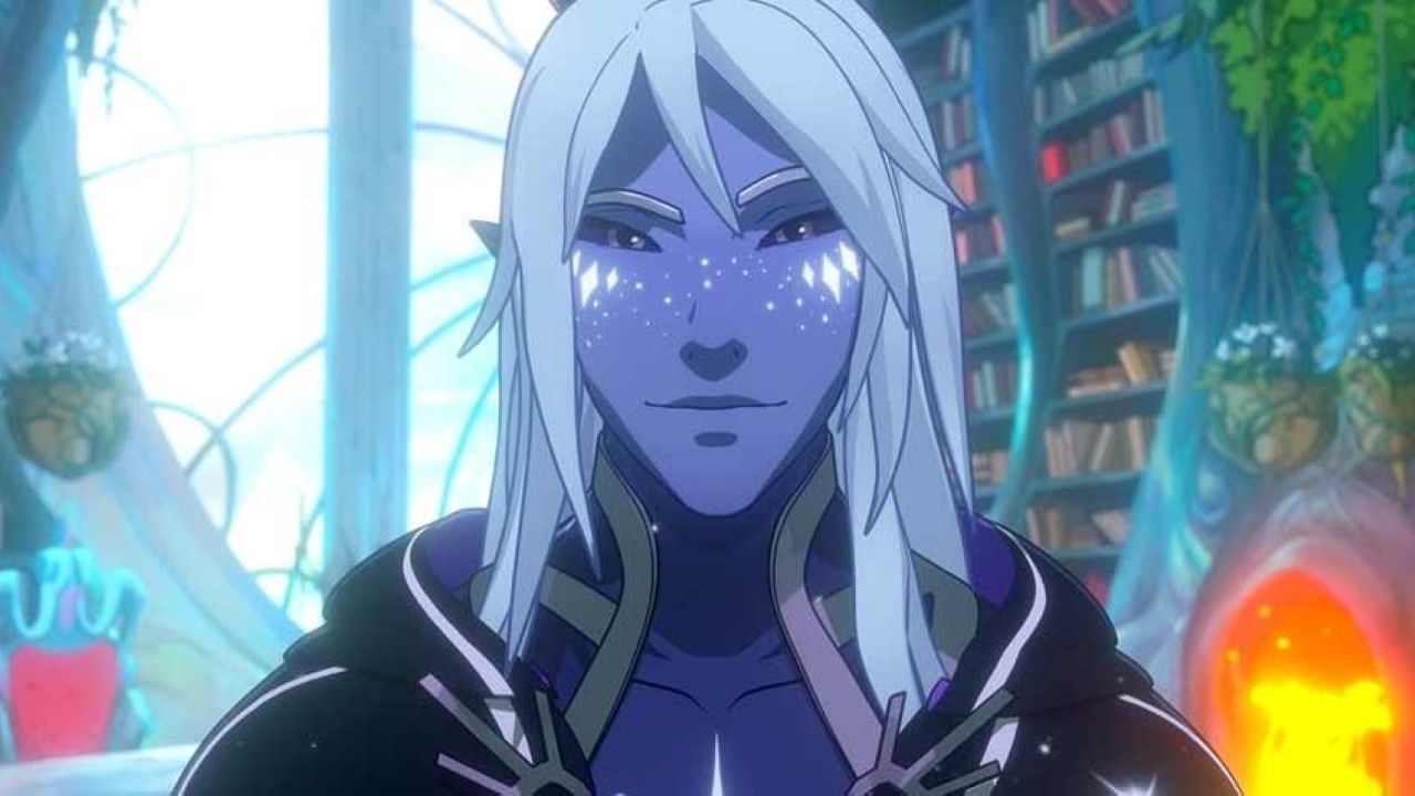 O que esperar da quarta temporada de O Príncipe Dragão? 1 Aaravos em O Príncipe Dragão (Reprodução / Netflix)