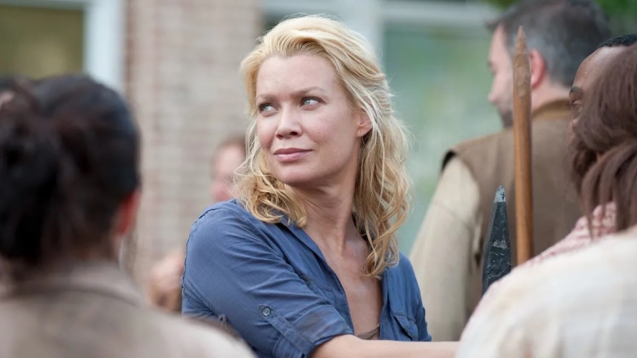 Laurie Holden as Andrea on The Walking Dead (Playback)