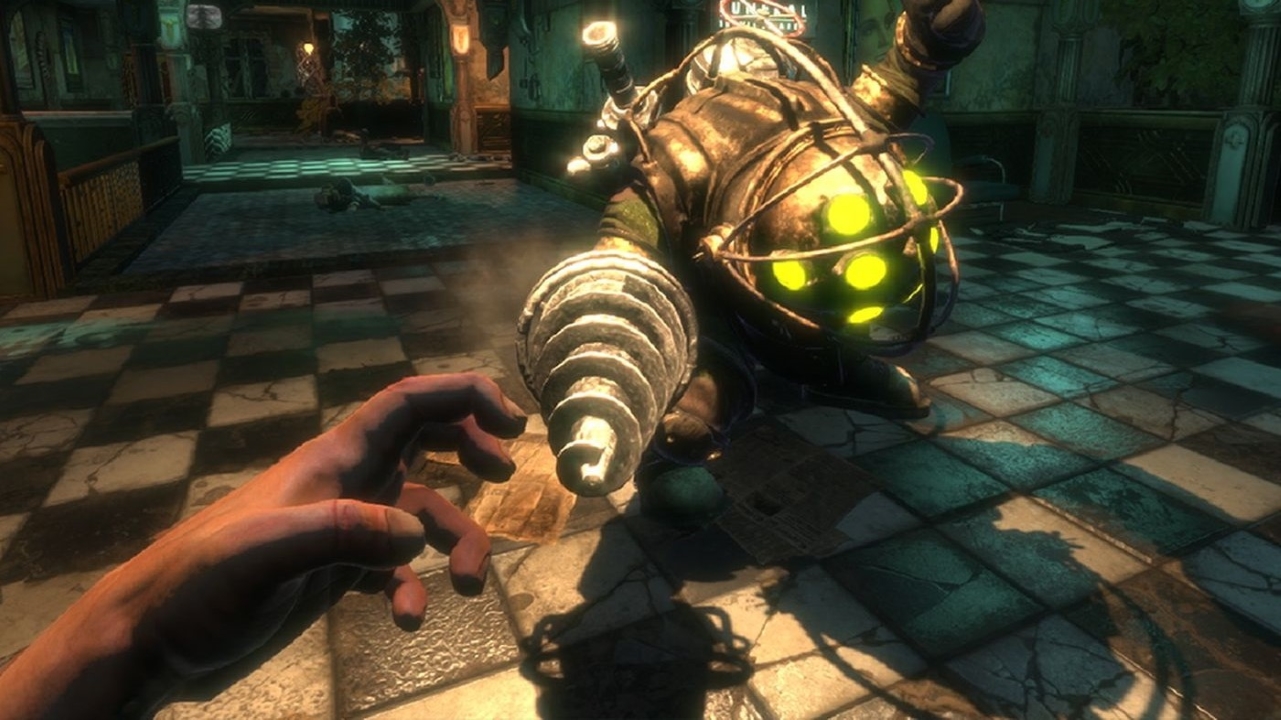 Cena do jogo BioShock (Reprodução)
