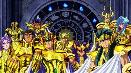 Cavaleiros de Ouro em Os Cavaleiros do Zodíaco (Reprodução
